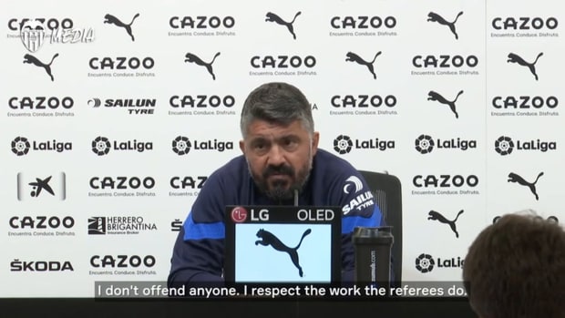  Gattuso on his attitude: "This is my style, otherwise I would stay at home with my dog"